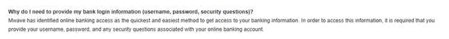 mwave request bank logins