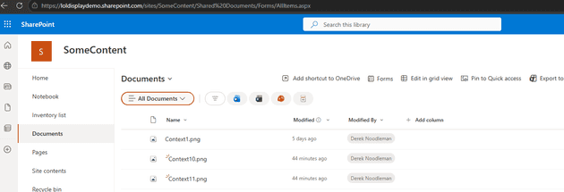 SharePoint Working
